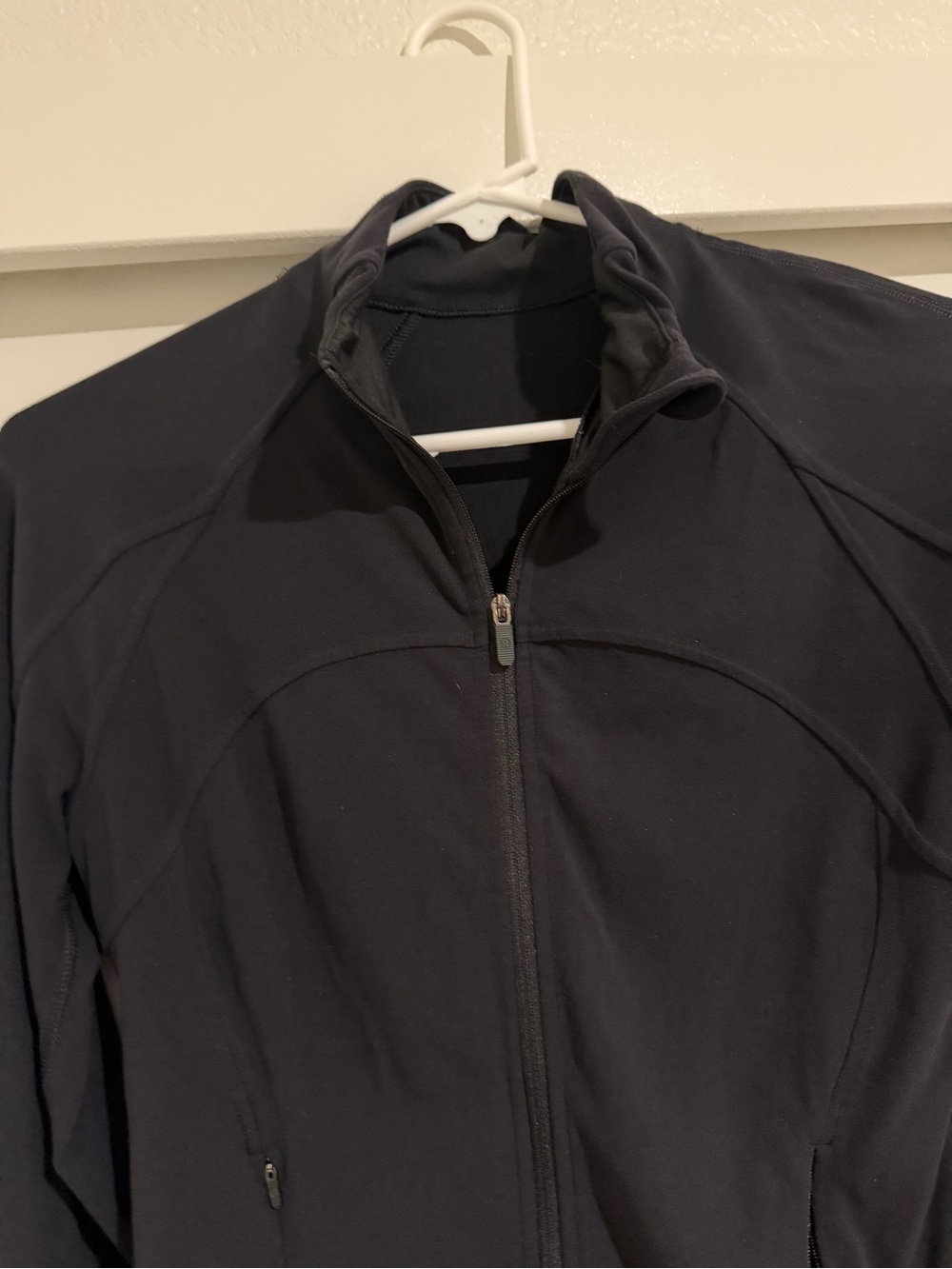 lululemon athletica Define Cropped Black Fitted Zip-Up Jacket Nulu - Picture 11 of 16